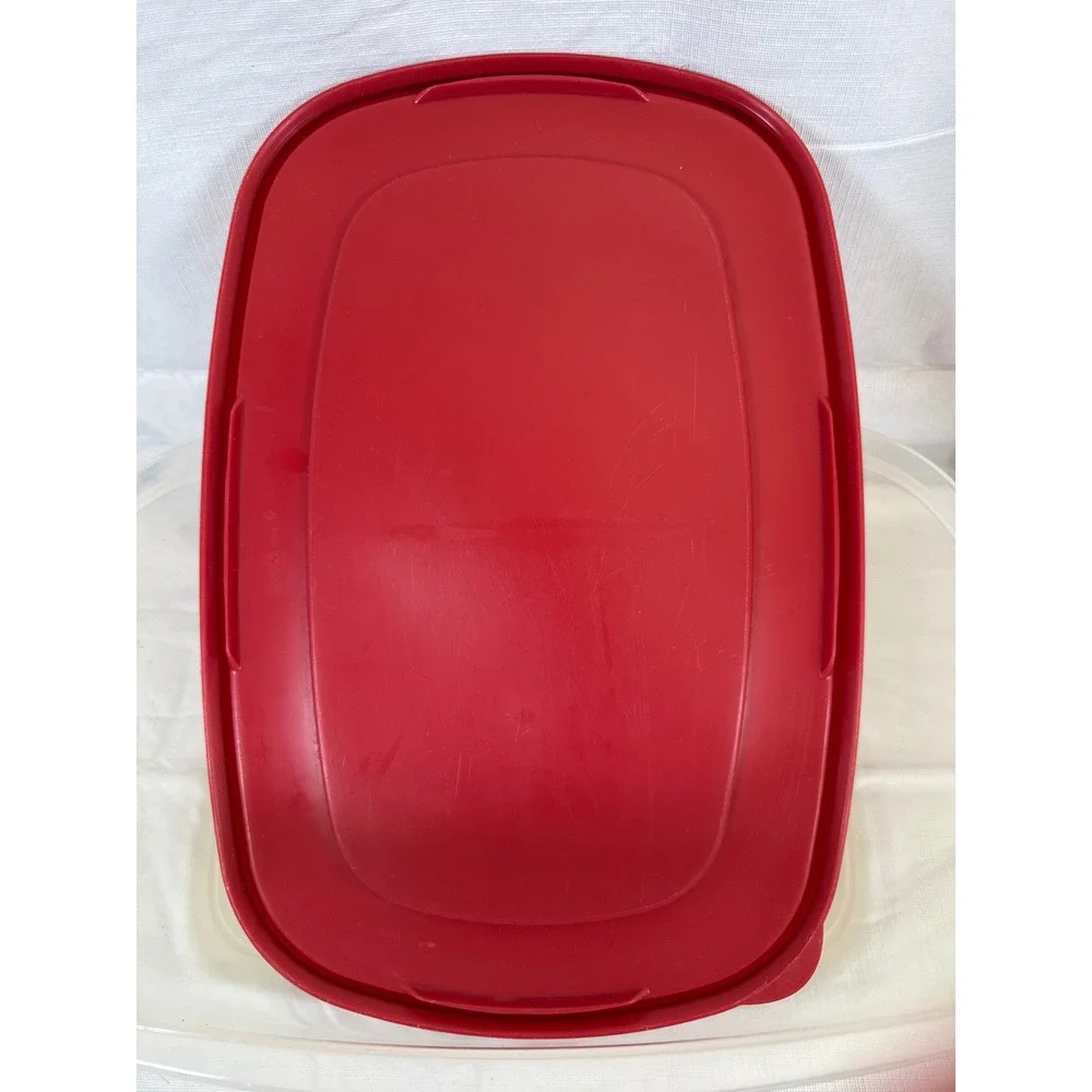 Rubbermaid large clear